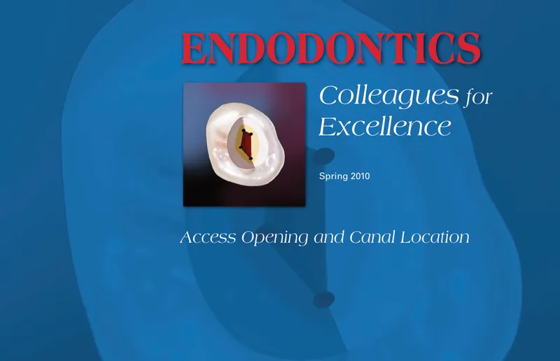 Cover of the Spring 2010 Endodontics: Colleagues for Excellence newsletter