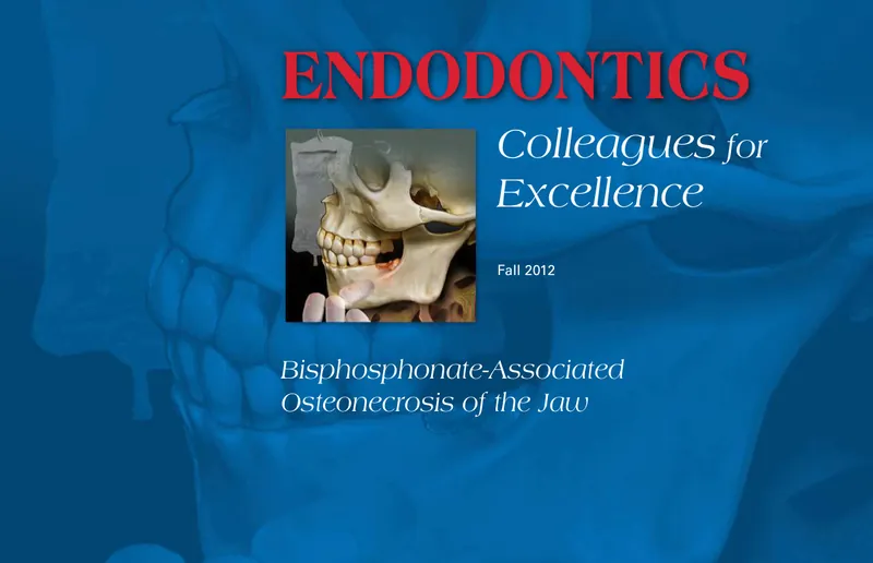 Cover of the Fall 2012 Endodontics: Colleagues for Excellence newsletter